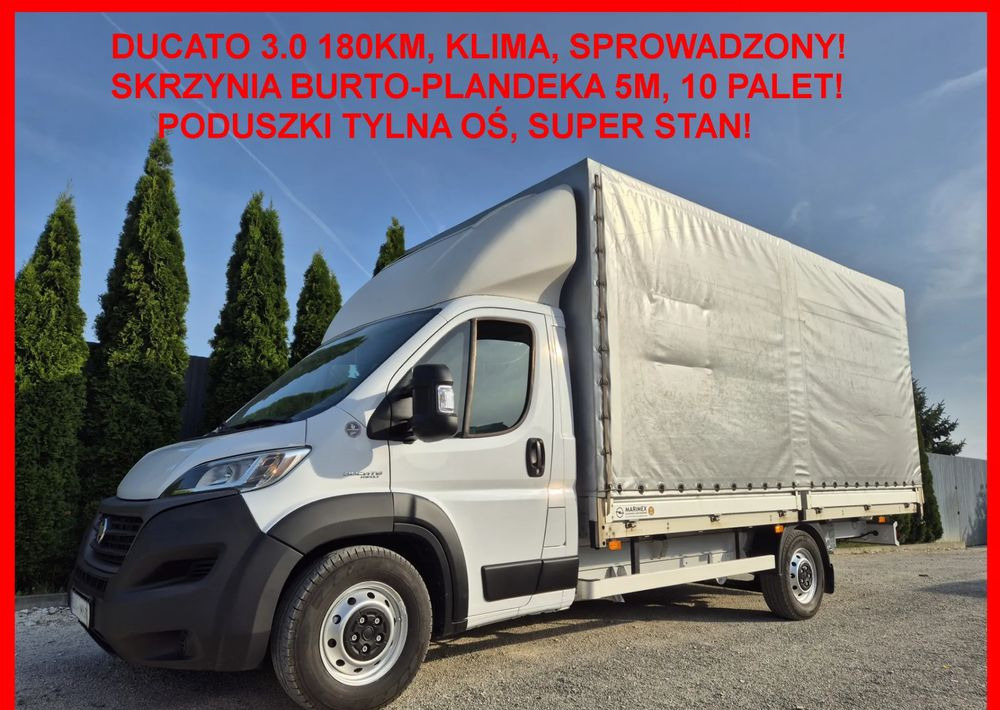 Fiat Ducato 3.0 180KM Maxi - Furgoneta con caja de lona: foto 2 Fiat Ducato 3.0 180KM Maxi - Furgoneta con caja de lona: foto 2