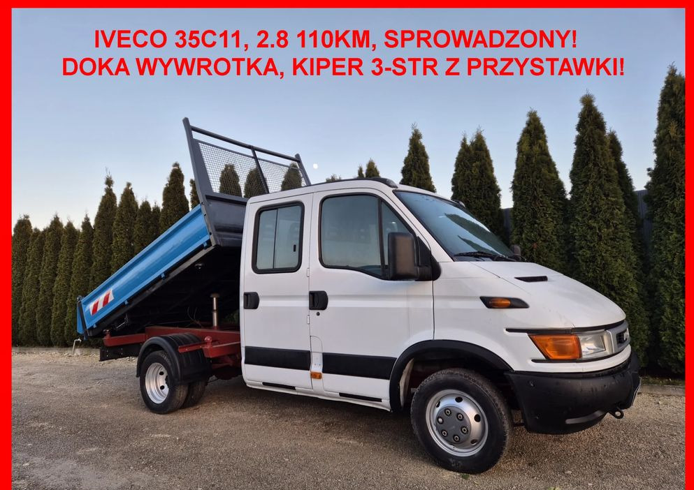 Iveco 35C11 2.8 110KM Zwykła Pompa Brygadówka - Volquete furgoneta: foto 1 Iveco 35C11 2.8 110KM Zwykła Pompa Brygadówka - Volquete furgoneta: foto 1