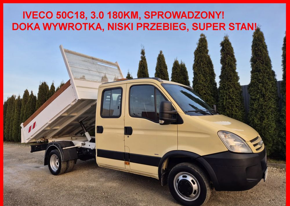 Iveco 50C18 3.0 180KM brygadówka/ - Volquete furgoneta: foto 1 Iveco 50C18 3.0 180KM brygadówka/ - Volquete furgoneta: foto 1