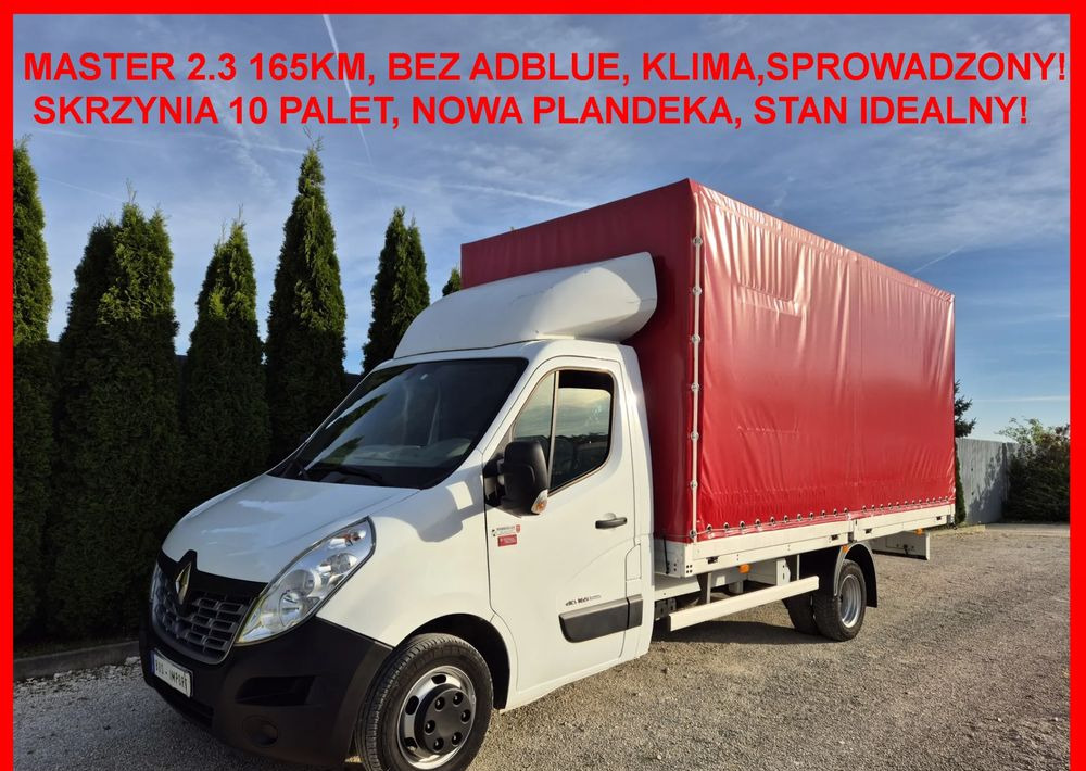 Renault Master 2.3 165KM Bez Adblue Skrzyniowy - Furgoneta con caja de lona: foto 2 Renault Master 2.3 165KM Bez Adblue Skrzyniowy - Furgoneta con caja de lona: foto 2