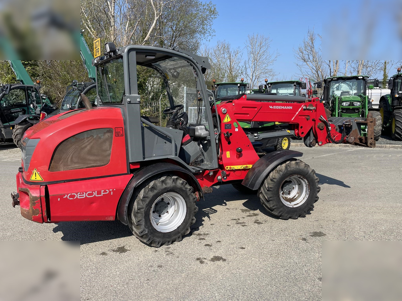 Cargadora de ruedas telescópica 2021 WEIDEMANN 2080LPT: foto 9 Cargadora de ruedas telescópica 2021 WEIDEMANN 2080LPT: foto 9