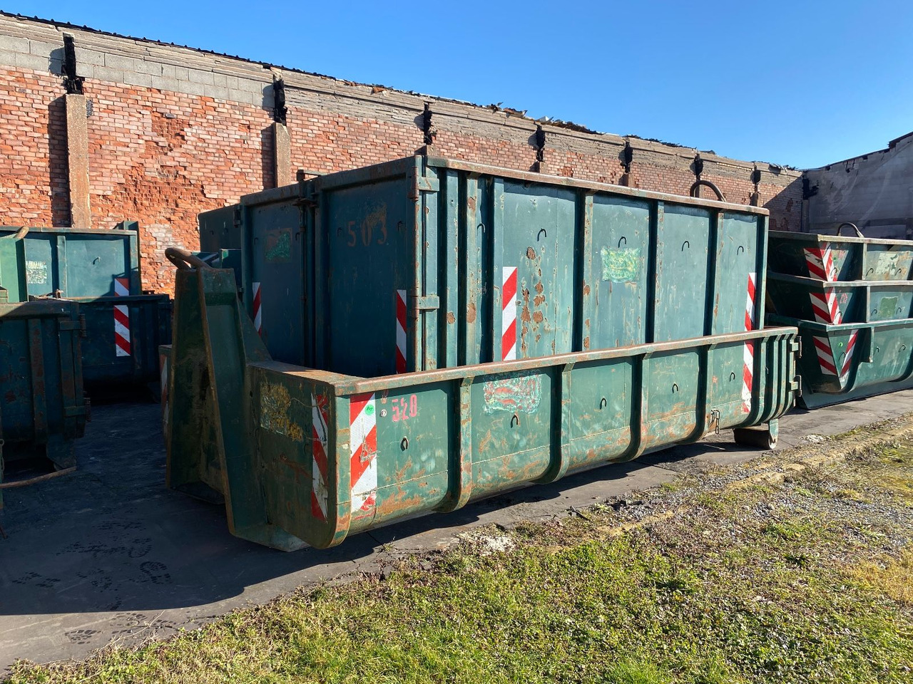 Contenedor de gancho Hüllenkremer 23 cbm Stahlcontainer: foto 6