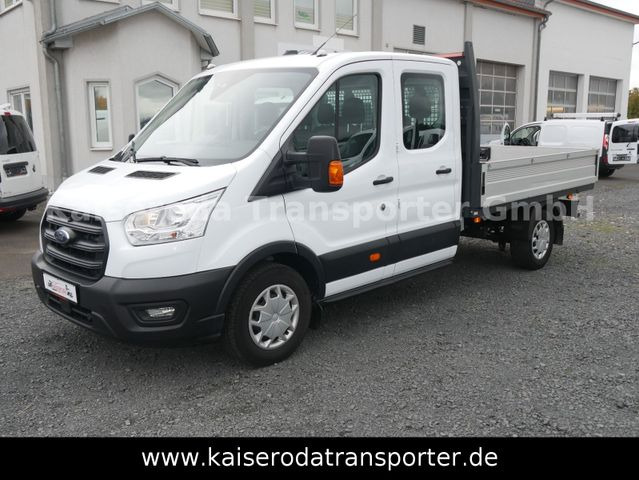 Ford Transit FT 350 L3 VA Pritsche DoKa Klima AHK - Caja abierta furgoneta: foto 1 Ford Transit FT 350 L3 VA Pritsche DoKa Klima AHK - Caja abierta furgoneta: foto 1