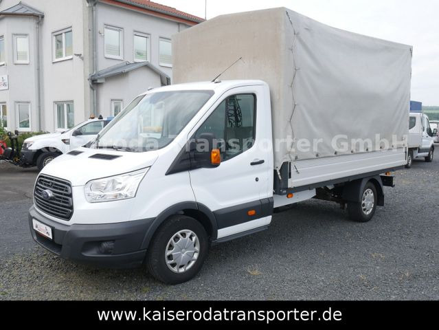 Ford Transit FT 350 L3 VA Pritsche Plane Klima AHK - Furgoneta con caja de lona: foto 1 Ford Transit FT 350 L3 VA Pritsche Plane Klima AHK - Furgoneta con caja de lona: foto 1