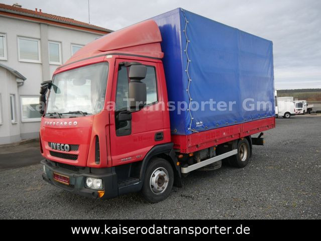 Iveco Eurocargo ML75E16 Pritsche Plane Aluca Regale - Furgoneta con caja de lona: foto 1 Iveco Eurocargo ML75E16 Pritsche Plane Aluca Regale - Furgoneta con caja de lona: foto 1