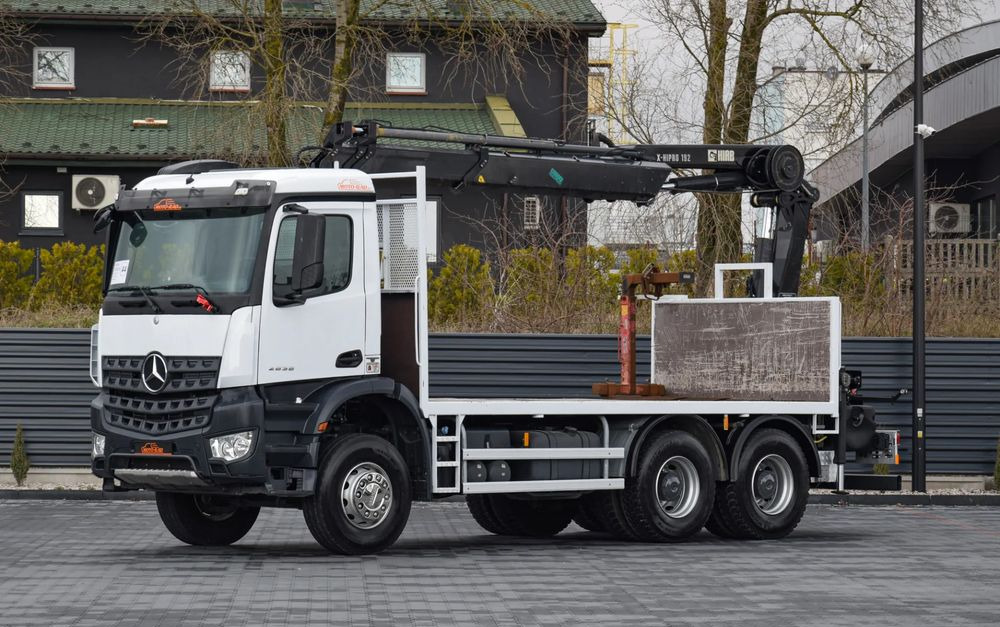 Mercedes-Benz AROCS 2636 / 6x4 / HIAB X-HIPRO 192 E-3 / WYSUW x3 / ROTATOR / STEROWANIE RADIOWE / UDT / PODPORY HYDRAULICZNE / AUTOMAT / KAMERA COFANIA / NISKI PRZEBIEG / SPROWADZONY - Otros maquinaria: foto 1 Mercedes-Benz AROCS 2636 / 6x4 / HIAB X-HIPRO 192 E-3 / WYSUW x3 / ROTATOR / STEROWANIE RADIOWE / UDT / PODPORY HYDRAULICZNE / AUTOMAT / KAMERA COFANIA / NISKI PRZEBIEG / SPROWADZONY - Otros maquinaria: foto 1