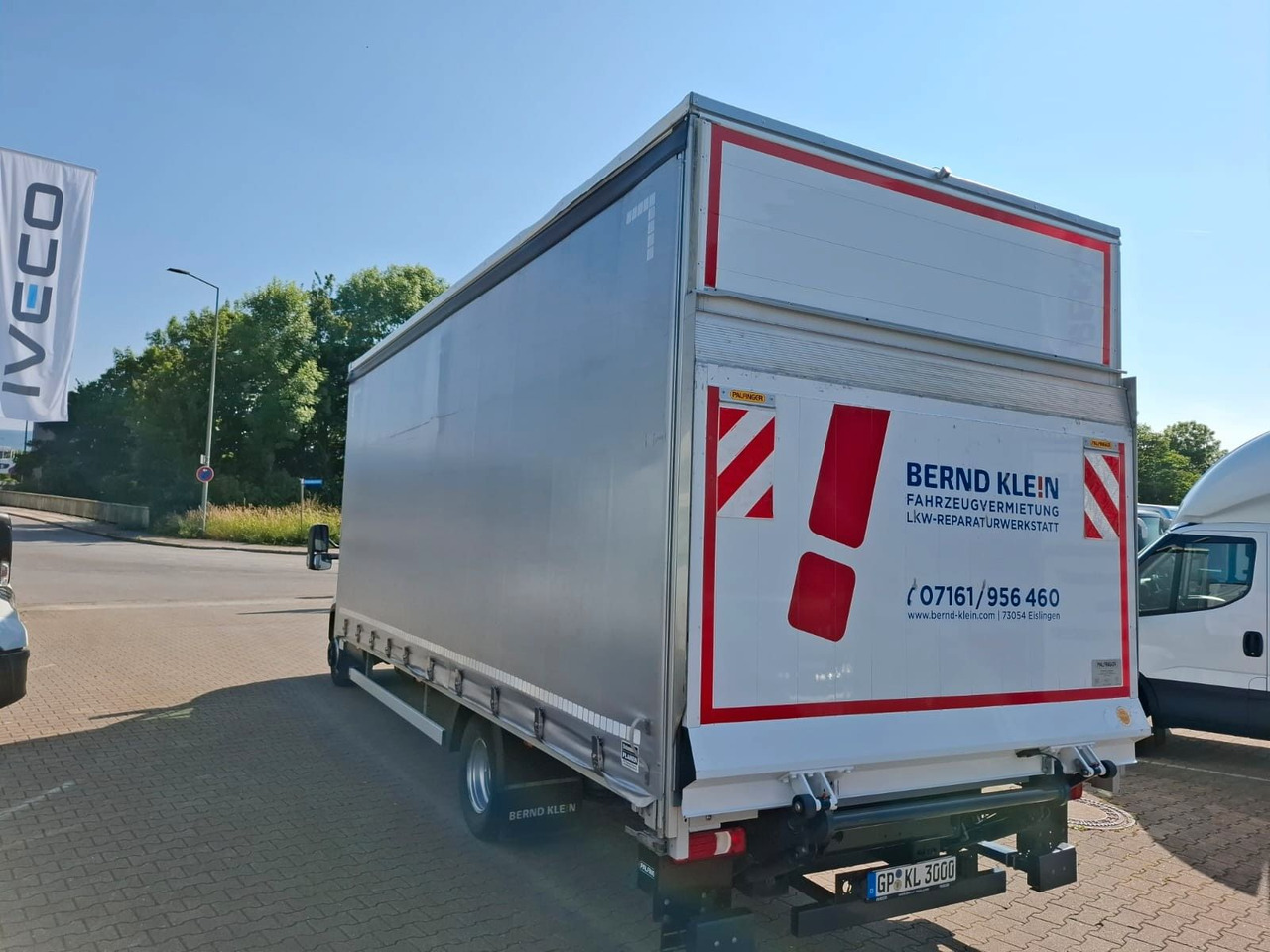 Iveco 72-210P/A8,Luft,HiMatic,LBW,Schiebepl., - Furgoneta con caja de lona: foto 2 Iveco 72-210P/A8,Luft,HiMatic,LBW,Schiebepl., - Furgoneta con caja de lona: foto 2