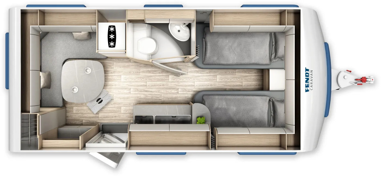 Fendt Bianco Activ 465 SGE frei Konfigurierbar - Caravana: foto 2 Fendt Bianco Activ 465 SGE frei Konfigurierbar - Caravana: foto 2