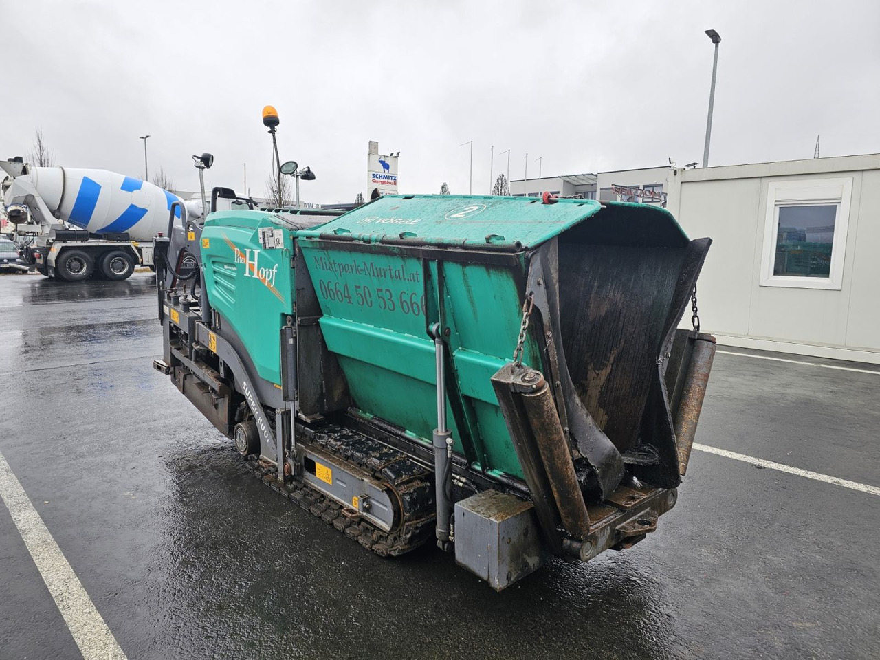 VÖGELE SUPER S800i - Pavimentadora de asfalto: foto 1 VÖGELE SUPER S800i - Pavimentadora de asfalto: foto 1