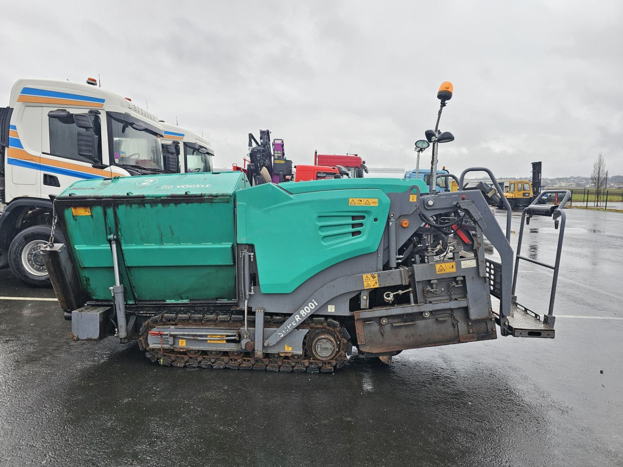 VÖGELE SUPER S800i - Pavimentadora de asfalto: foto 5 VÖGELE SUPER S800i - Pavimentadora de asfalto: foto 5