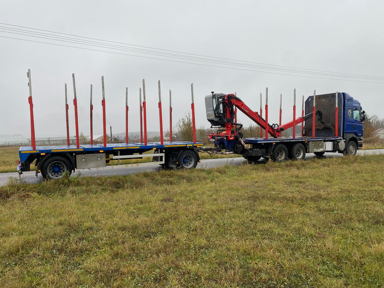 PRZYCZEPA MIELKE WAREN - Remolque maderero: foto 3 PRZYCZEPA MIELKE WAREN - Remolque maderero: foto 3