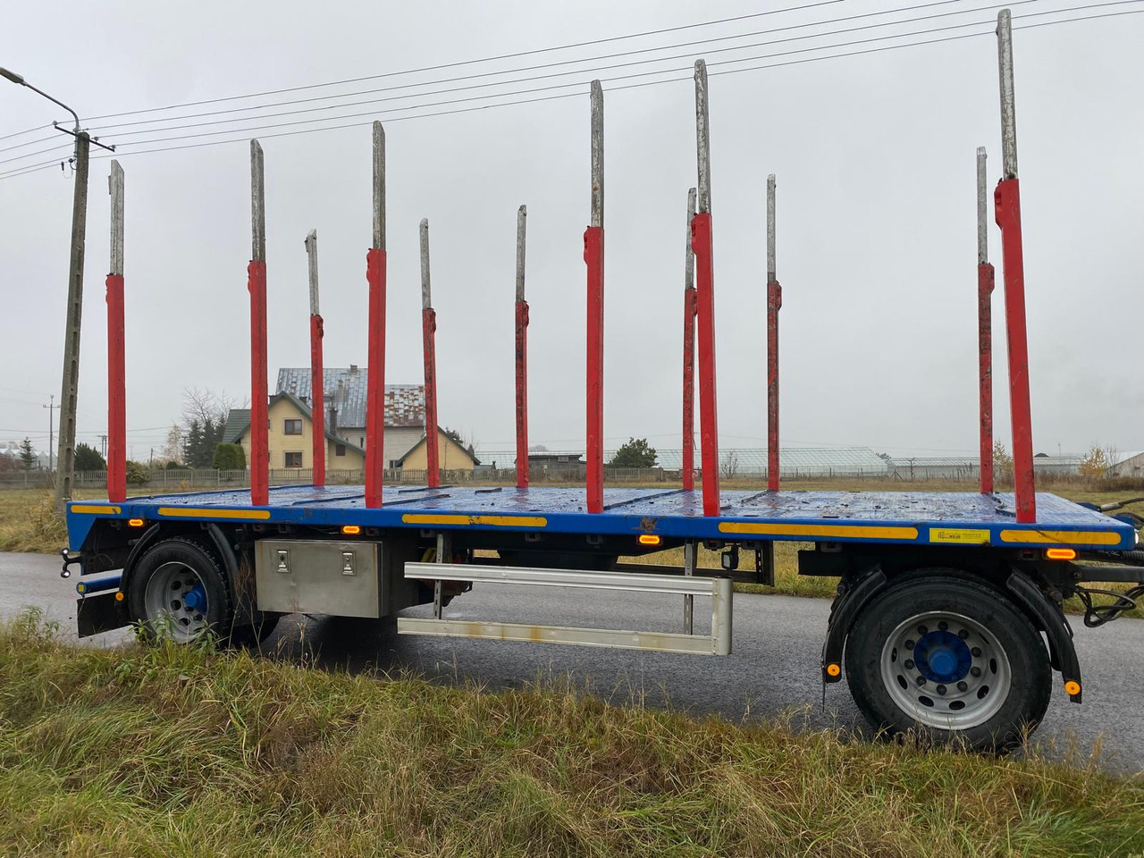 PRZYCZEPA MIELKE WAREN - Remolque maderero: foto 4 PRZYCZEPA MIELKE WAREN - Remolque maderero: foto 4