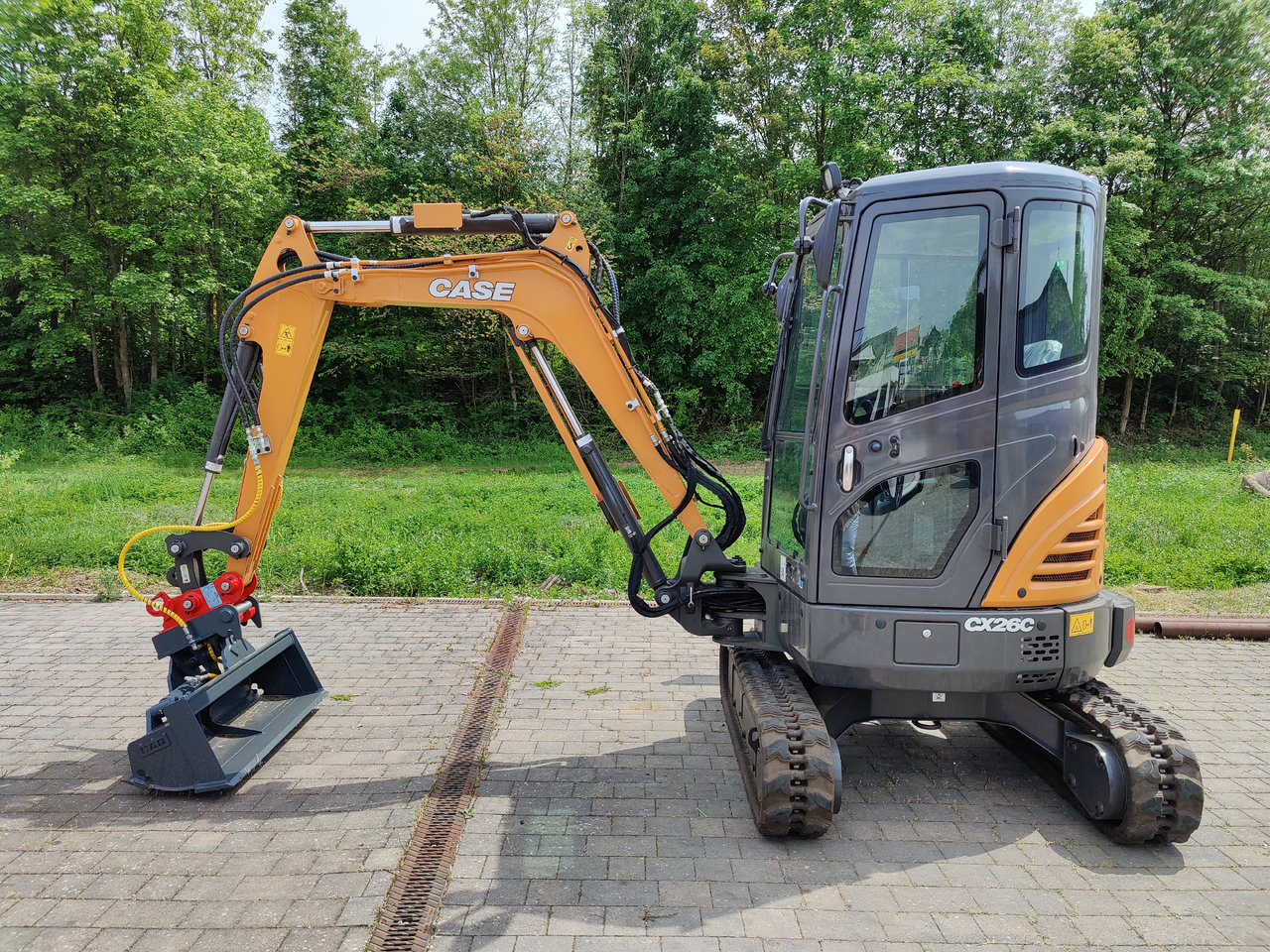 Case CX26C Minibagger m. Kabine NEU Komfortsitz HZG LED Scheinwerfer Joystick-Steuerung - Miniexcavadora: foto 1 Case CX26C Minibagger m. Kabine NEU Komfortsitz HZG LED Scheinwerfer Joystick-Steuerung - Miniexcavadora: foto 1