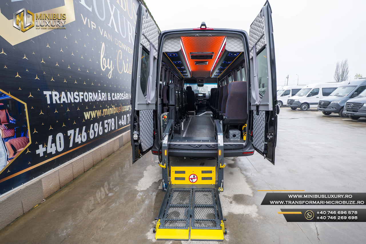 MERCEDES-BENZ Sprinter 519 16+1+1 HANDICAP LIFT, COC Included - Minibús, Furgoneta de pasajeros: foto 1 MERCEDES-BENZ Sprinter 519 16+1+1 HANDICAP LIFT, COC Included - Minibús, Furgoneta de pasajeros: foto 1