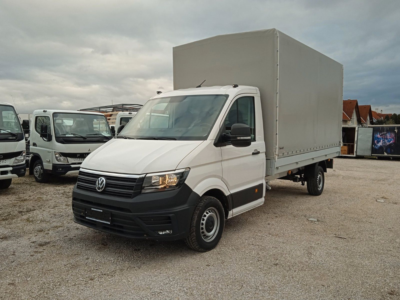 Volkswagen Crafter L4 Pritsche und Plane 140Ps SOFORT - Furgoneta con caja de lona: foto 1 Volkswagen Crafter L4 Pritsche und Plane 140Ps SOFORT - Furgoneta con caja de lona: foto 1