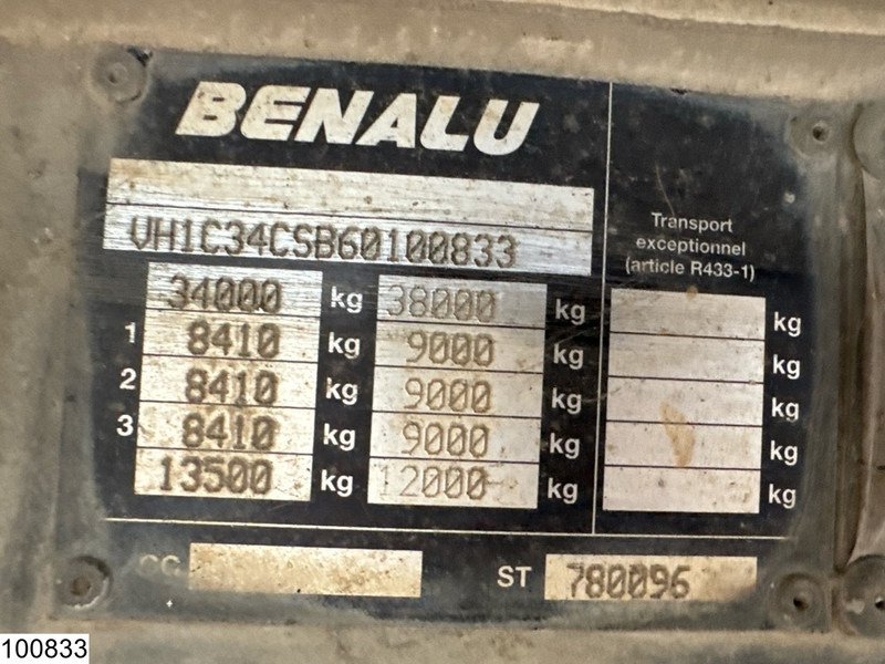 Benalu kipper 25.6 m3 - Semirremolque volquete: foto 4 Benalu kipper 25.6 m3 - Semirremolque volquete: foto 4