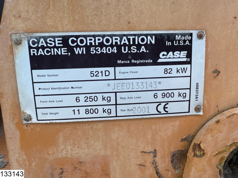 Case 521D 4x4, 82 KW - Minicargadora: foto 5 Case 521D 4x4, 82 KW - Minicargadora: foto 5