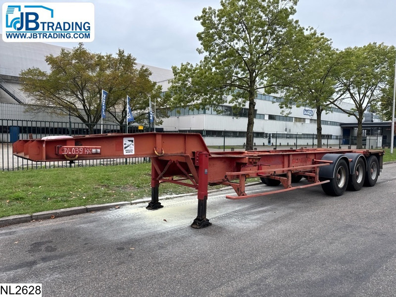 Fruehauf Chassis 20 ft, ADR - Semirremolque portacontenedore/ Intercambiable: foto 1 Fruehauf Chassis 20 ft, ADR - Semirremolque portacontenedore/ Intercambiable: foto 1