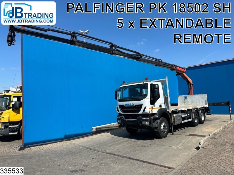 Iveco Trakker 360 6X4, EURO 6, Palfinger, Remote - Camión caja abierta, Camión grúa: foto 1 Iveco Trakker 360 6X4, EURO 6, Palfinger, Remote - Camión caja abierta, Camión grúa: foto 1