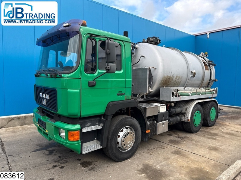 MAN 33 332 6x4, Vacuum truck, 12000 liter - Limpieza de alcantarillado: foto 1 MAN 33 332 6x4, Vacuum truck, 12000 liter - Limpieza de alcantarillado: foto 1