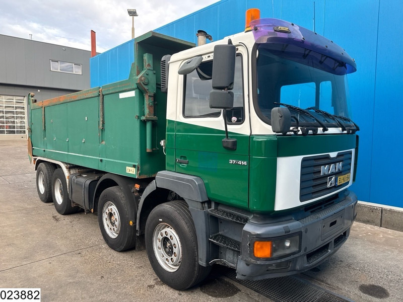 MAN 37 414 8x4, EURO 2, Manual, Leaf suspension - Camión volquete: foto 4 MAN 37 414 8x4, EURO 2, Manual, Leaf suspension - Camión volquete: foto 4