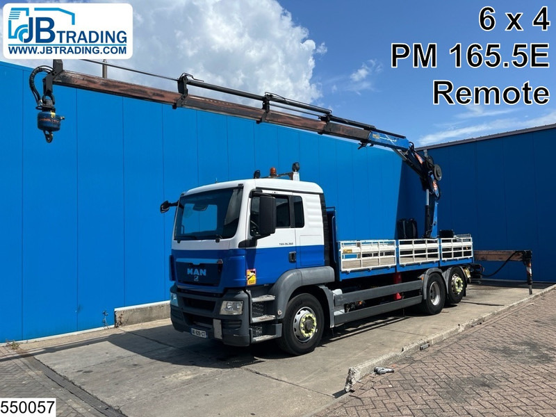 MAN TGS 26 360 6x4, EURO 5, PM, Remote, Hydrodrive - Camión caja abierta, Camión grúa: foto 1 MAN TGS 26 360 6x4, EURO 5, PM, Remote, Hydrodrive - Camión caja abierta, Camión grúa: foto 1