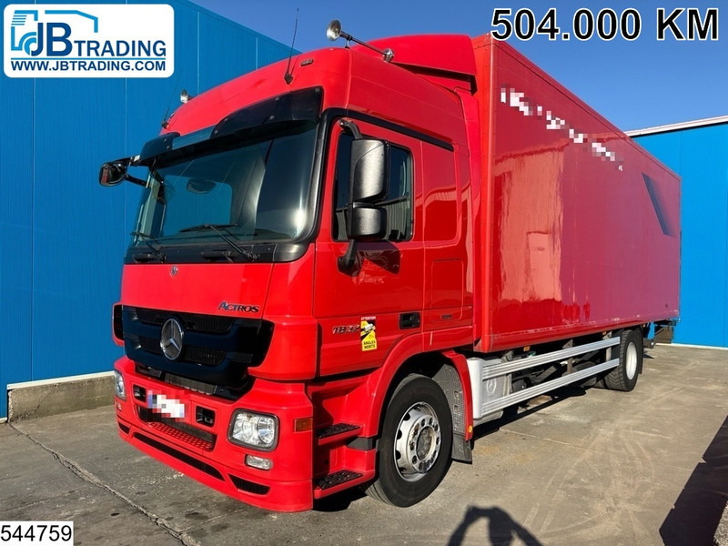 Mercedes-Benz Actros 1832 EURO 5, MBB Palfinger - Camión caja cerrada: foto 1 Mercedes-Benz Actros 1832 EURO 5, MBB Palfinger - Camión caja cerrada: foto 1