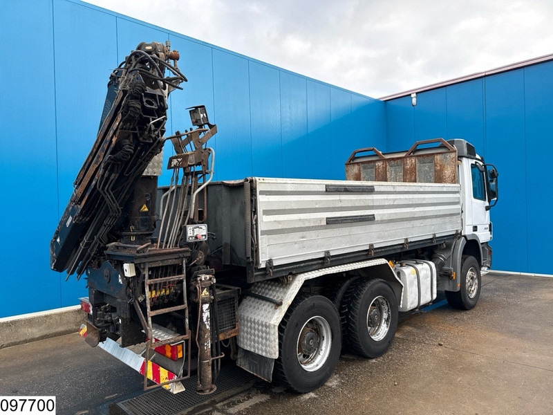 Mercedes-Benz Actros 2636 6x4, EURO 3, HIAB, Telligent 16 - Camión volquete, Camión grúa: foto 2 Mercedes-Benz Actros 2636 6x4, EURO 3, HIAB, Telligent 16 - Camión volquete, Camión grúa: foto 2