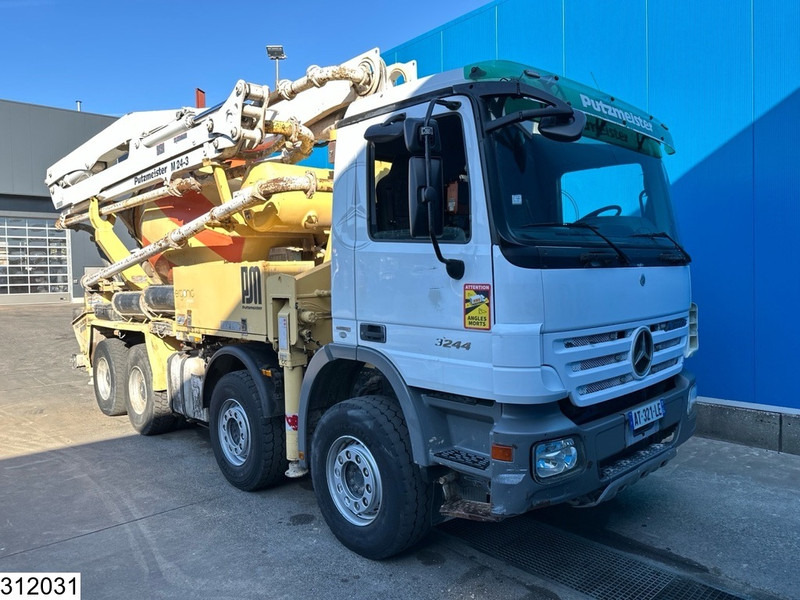 Mercedes-Benz Actros 3244 8x4, PUMI, Putzmeister, 24 MTR, Telligent 16 - Bomba de hormigón: foto 2 Mercedes-Benz Actros 3244 8x4, PUMI, Putzmeister, 24 MTR, Telligent 16 - Bomba de hormigón: foto 2