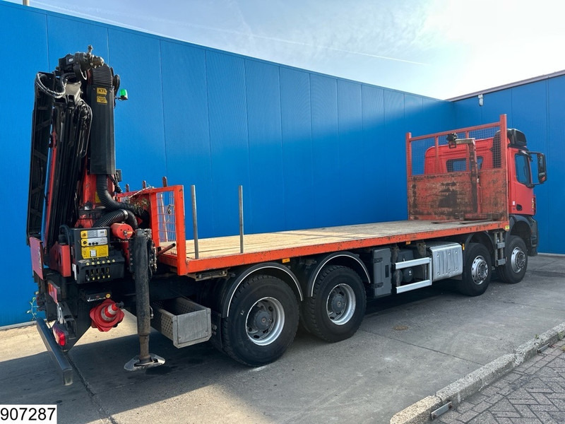 Mercedes-Benz Arocs 3240 8X4, EURO 6, Steel suspension, Palfinger - Camión caja abierta, Camión grúa: foto 2 Mercedes-Benz Arocs 3240 8X4, EURO 6, Steel suspension, Palfinger - Camión caja abierta, Camión grúa: foto 2
