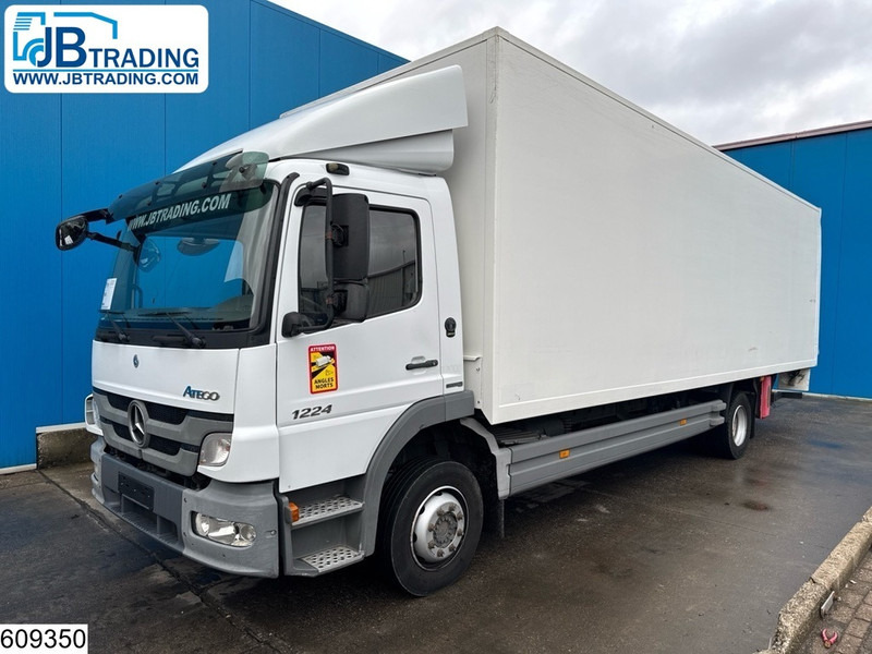 Camión caja cerrada Mercedes-Benz Atego 1224 EURO 5, Manual, Dhollandia: foto 1