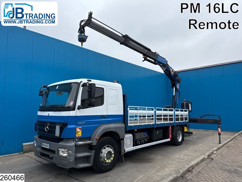 Mercedes-Benz Axor 1829 Manual, PM, Remote control - Camión caja abierta, Camión grúa: foto 1 Mercedes-Benz Axor 1829 Manual, PM, Remote control - Camión caja abierta, Camión grúa: foto 1