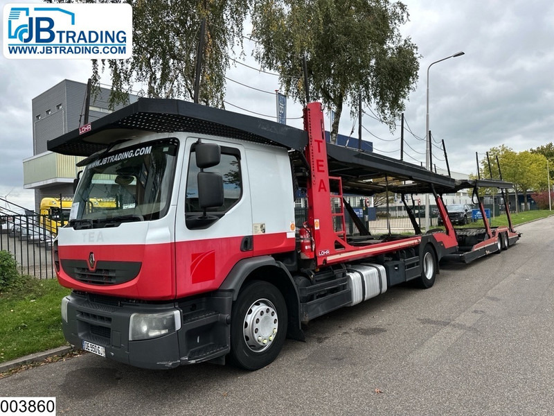 Renault Premium 460 Dxi EURO 5, Lohr, Multilohr, retarder, Combi - Camión portavehículos: foto 1 Renault Premium 460 Dxi EURO 5, Lohr, Multilohr, retarder, Combi - Camión portavehículos: foto 1