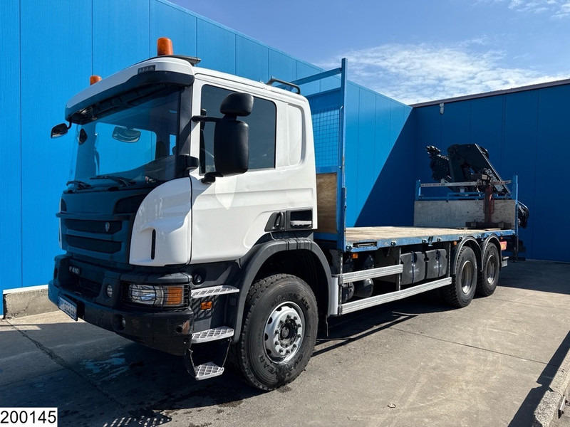 Scania P 410 6x4, EURO 6, Retarder, HIAB, Remote - Camión caja abierta, Camión grúa: foto 3 Scania P 410 6x4, EURO 6, Retarder, HIAB, Remote - Camión caja abierta, Camión grúa: foto 3