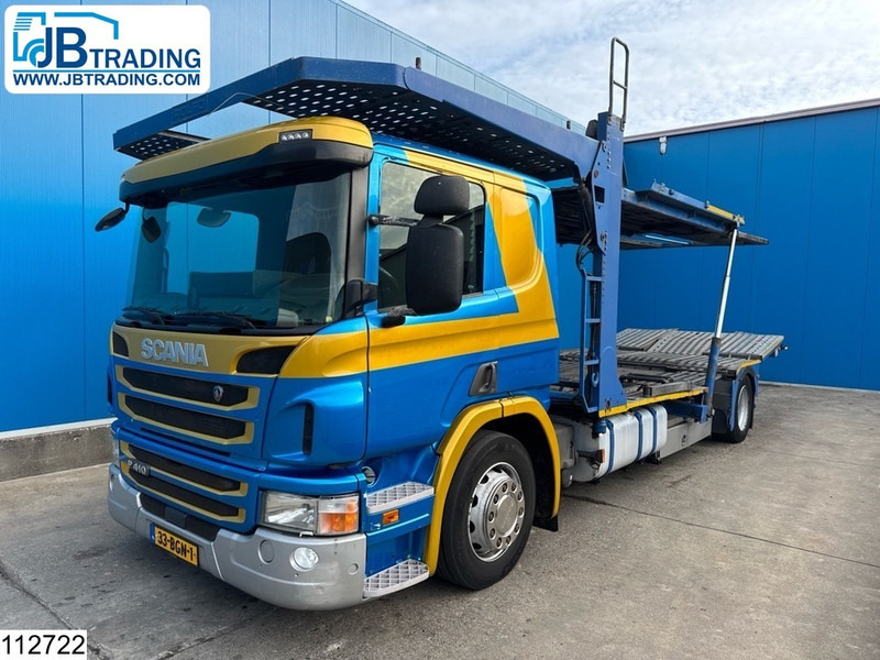 Scania P 410 EURO 6, Rolfo, Winch, Hydraulics - Camión portavehículos: foto 1 Scania P 410 EURO 6, Rolfo, Winch, Hydraulics - Camión portavehículos: foto 1