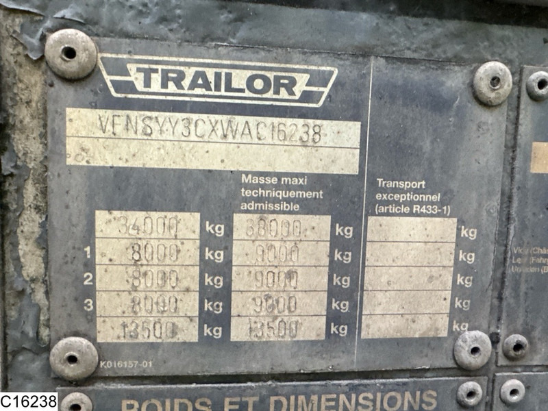 Trailor Fuel 40078 Litres, 9 Compartments - Semirremolque cisterna: foto 4 Trailor Fuel 40078 Litres, 9 Compartments - Semirremolque cisterna: foto 4