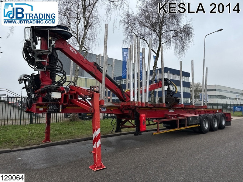 Trax Chassis Timber transport, Kesla 2014 - Semirremolque forestal: foto 1 Trax Chassis Timber transport, Kesla 2014 - Semirremolque forestal: foto 1