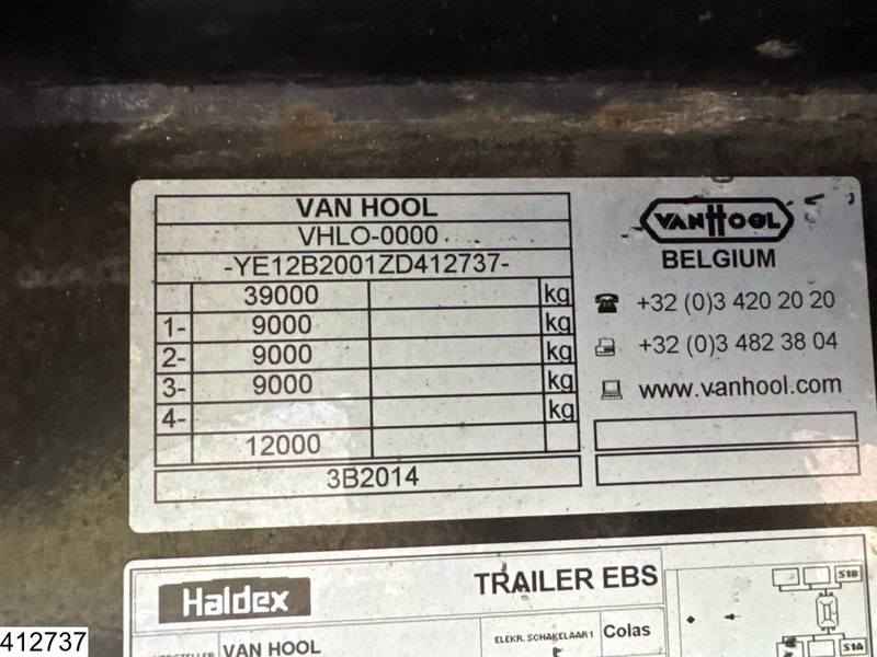 Van Hool gesloten bak - Semirremolque caja cerrada: foto 4 Van Hool gesloten bak - Semirremolque caja cerrada: foto 4