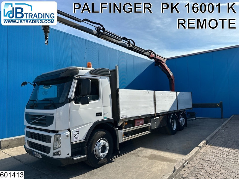 Volvo FM 370 6X2, EURO 5, Palfinger, Remote - Camión caja abierta, Camión grúa: foto 1 Volvo FM 370 6X2, EURO 5, Palfinger, Remote - Camión caja abierta, Camión grúa: foto 1
