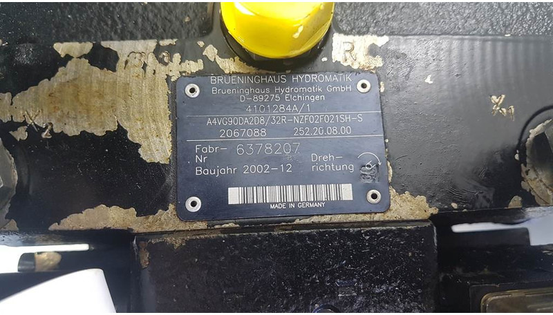 Brueninghaus Hydromatik A4VG90DA2D8/32R-Ahlmann AZ150-Drive pump/Fahrpumpe - Hidráulica para Maquinaria de construcción: foto 4 Brueninghaus Hydromatik A4VG90DA2D8/32R-Ahlmann AZ150-Drive pump/Fahrpumpe - Hidráulica para Maquinaria de construcción: foto 4