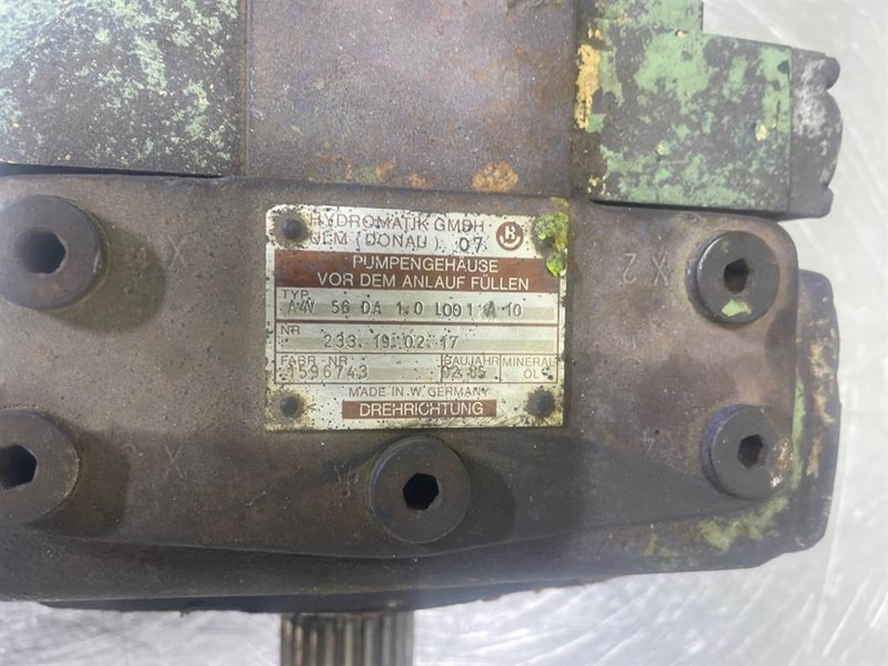 Hydromatik A4V56DA1.0L001A10-233.19.02.17-Drive pump/Rijpomp - Hidráulica para Maquinaria de construcción: foto 5 Hydromatik A4V56DA1.0L001A10-233.19.02.17-Drive pump/Rijpomp - Hidráulica para Maquinaria de construcción: foto 5