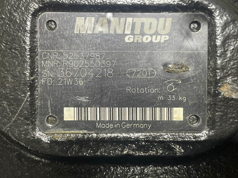 Manitou MLT635/741/940-52537987-Drive pump/Fahrpumpe - Hidráulica para Maquinaria de construcción: foto 5 Manitou MLT635/741/940-52537987-Drive pump/Fahrpumpe - Hidráulica para Maquinaria de construcción: foto 5