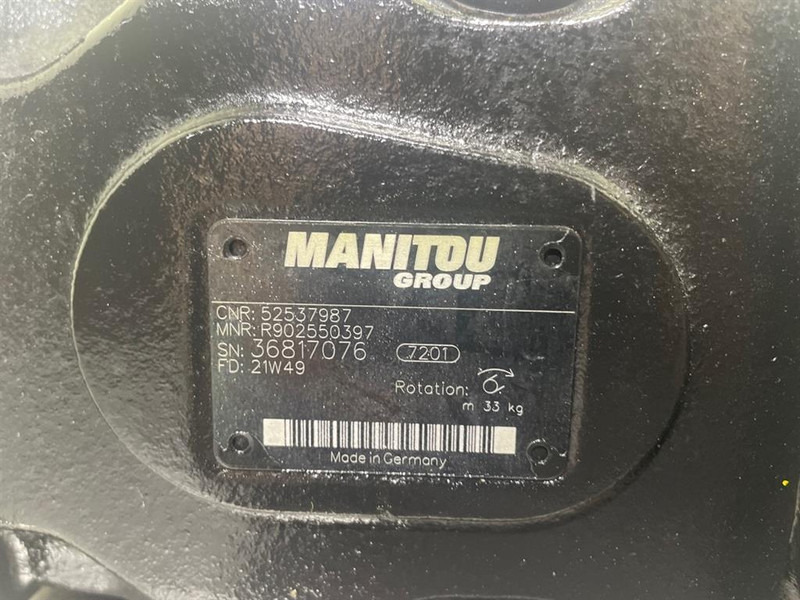 Manitou MLT635/741/940-52537987-Load sensing pump - Hidráulica para Maquinaria de construcción: foto 5 Manitou MLT635/741/940-52537987-Load sensing pump - Hidráulica para Maquinaria de construcción: foto 5