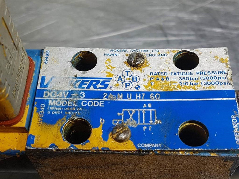 Vickers DG4V32AMUH760 - Valve/Ventile/Ventiel - Hidráulica para Maquinaria de construcción: foto 3 Vickers DG4V32AMUH760 - Valve/Ventile/Ventiel - Hidráulica para Maquinaria de construcción: foto 3