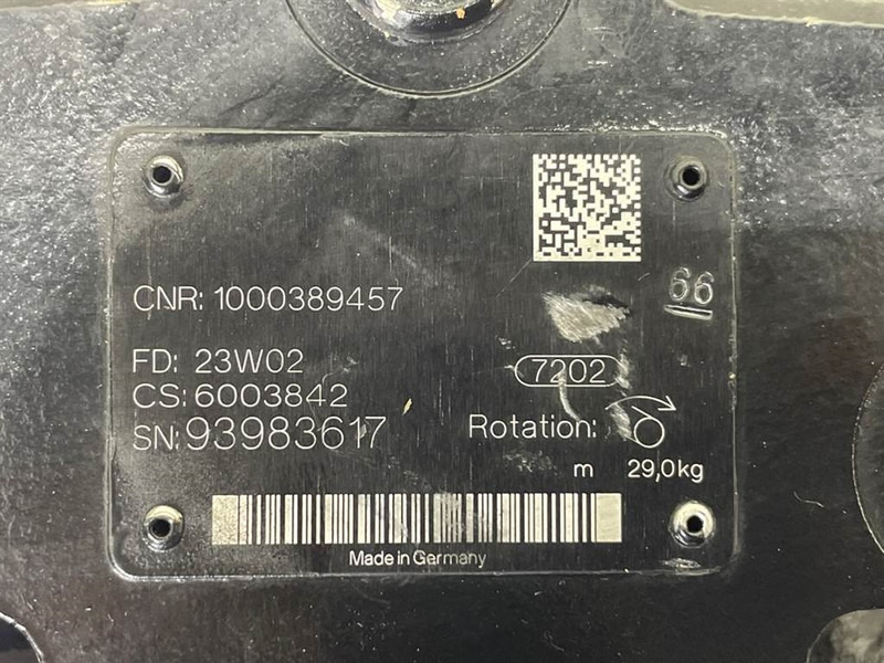 Hidráulica para Maquinaria de construcción WACKER NEUSON 1000389457-Rexroth-Drive pump/Fahrpumpe/Rijpomp: foto 10