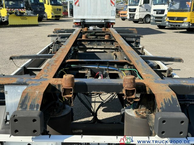 Krone AZ18 Box Carrier - Luft - BPW Achsen - Remolque portacontenedore/ Intercambiable: foto 3 Krone AZ18 Box Carrier - Luft - BPW Achsen - Remolque portacontenedore/ Intercambiable: foto 3
