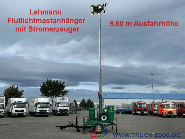 Lehmann Lichtmastanhänger + 20 kVA Stromerzeuger - Torre de iluminación: foto 1 Lehmann Lichtmastanhänger + 20 kVA Stromerzeuger - Torre de iluminación: foto 1