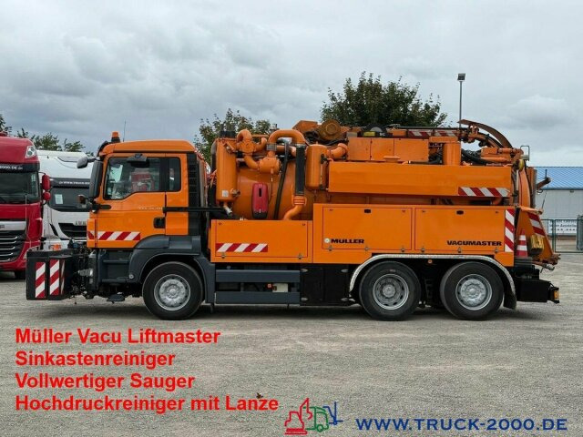 MAN 26.320 Müller Kanal Sauger + Sinkkastenreiniger - Limpieza de alcantarillado: foto 1 MAN 26.320 Müller Kanal Sauger + Sinkkastenreiniger - Limpieza de alcantarillado: foto 1