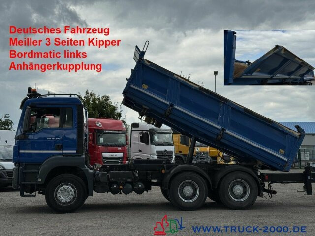 MAN TGS 26.400 6x4 Meiller 3 Seiten Kipper Bordmatik - Camión volquete: foto 1 MAN TGS 26.400 6x4 Meiller 3 Seiten Kipper Bordmatik - Camión volquete: foto 1