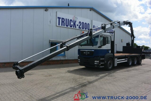 Camión caja abierta, Camión grúa MAN TGS 35.400 8x4 Effer 250 6S Höhe 23,5m NL:16,3T: foto 13